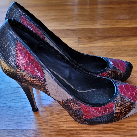 Patchwork heels - Picture 1 of 8